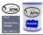 Preview: Ford, Norsea Blue Metallic, KR / M7111: 500ml Lackdose, von ATW Autoteile West.
